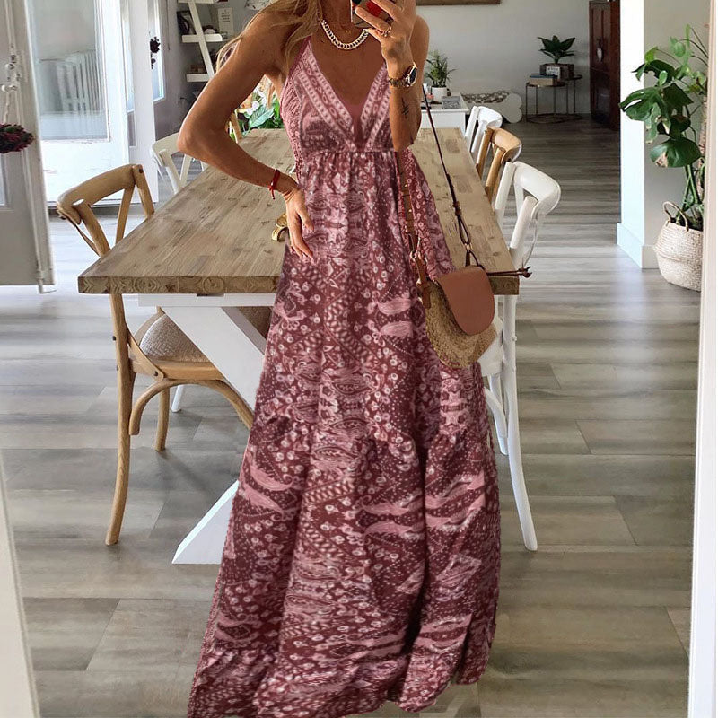 Gweneth - Ärmlös boho-klänning – bild 5