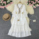 Amary - Boho-spetsklänning – bild 2