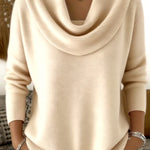 Iole | Pullover med draperad krage – bild 11
