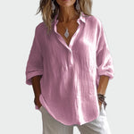 Elegant blus i ledig stil – bild 2