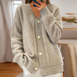 Waimarie - Ribbstickad cardigan