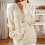 Waimarie - Ribbed Knit Cardigan