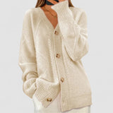 Waimarie - Ribbstickad cardigan