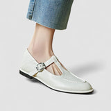 Camila - Mary Jane Orthopaedic Shoes with Low Heel