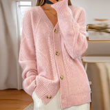 Waimarie - Ribbstickad cardigan