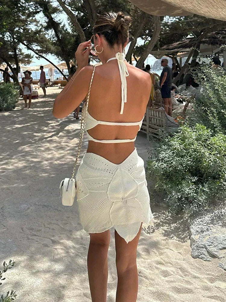 Ottilie - Virkad sommarklänning – bild 5