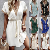Sabrina - Elegant boho-klänning – bild 6