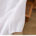 Cassiana - Blus i bomull och linne – bild 7