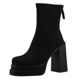 Olga - Modern-Style Boots with Suede Comfort