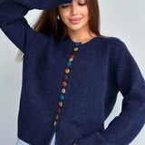 Nicole - Button Detail Cardigan