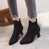 Maple - Suede Platform Boots