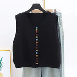 Maribela - Button Knit Vest