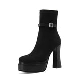 Meri - Luxury Platform Boots with Comfort and Style in Every Step