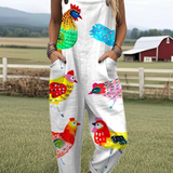 Barnyard Bloom Dungarees
