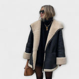 Hera - Leather Coat