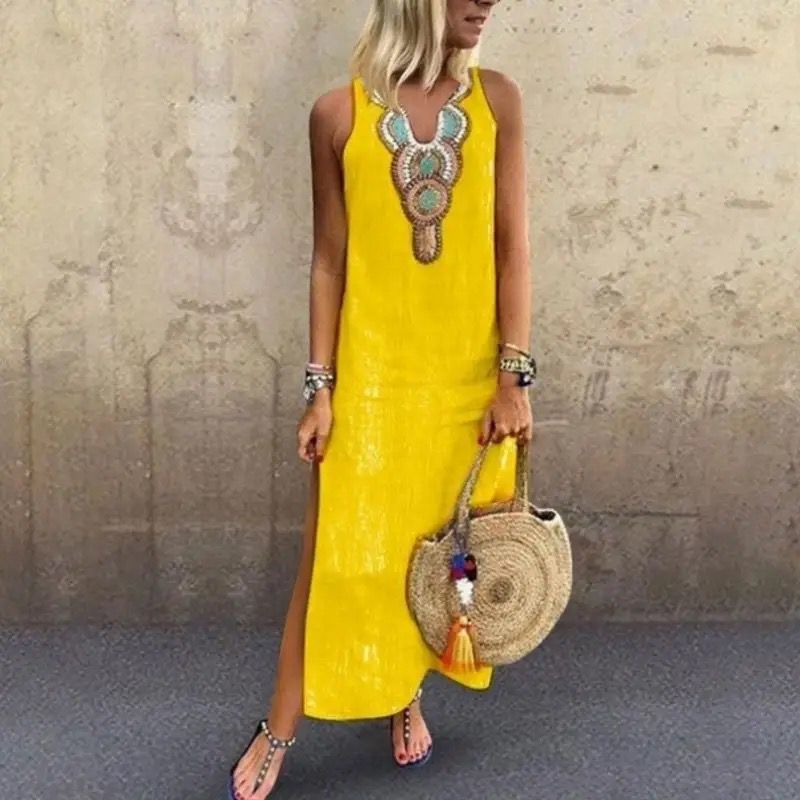 Jennica - Boho-charmklänning – bild 4