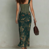 Tannea | Vintage Lace Maxi Dress