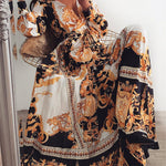 Faye - Boho-mönstrad klänning – bild 12