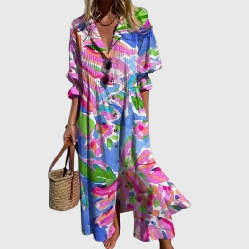 Zariah | Elegant maxiklänning i boho-stil – bild 3