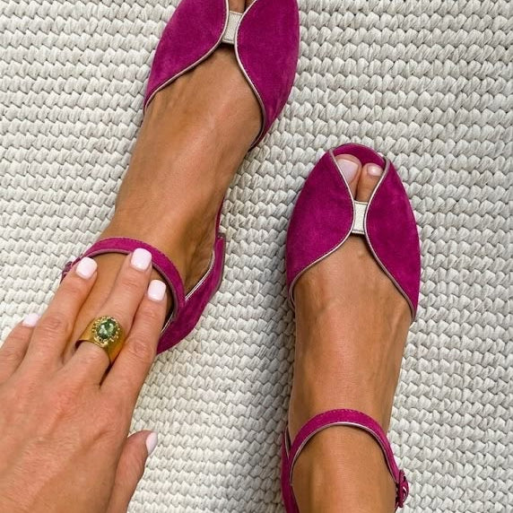 Olivia – Salviagröna sandaler – bild 2