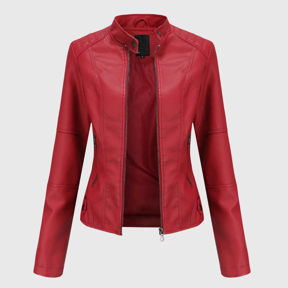 Giorgina™ - Elegant skinnjacka för dam – bild 5