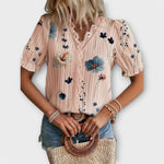Emily - Blus med V-ringning – bild 10