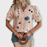 Emily - Blus med V-ringning – bild 10