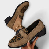 Carla - Elegant Women's Shoes with Leopard Print