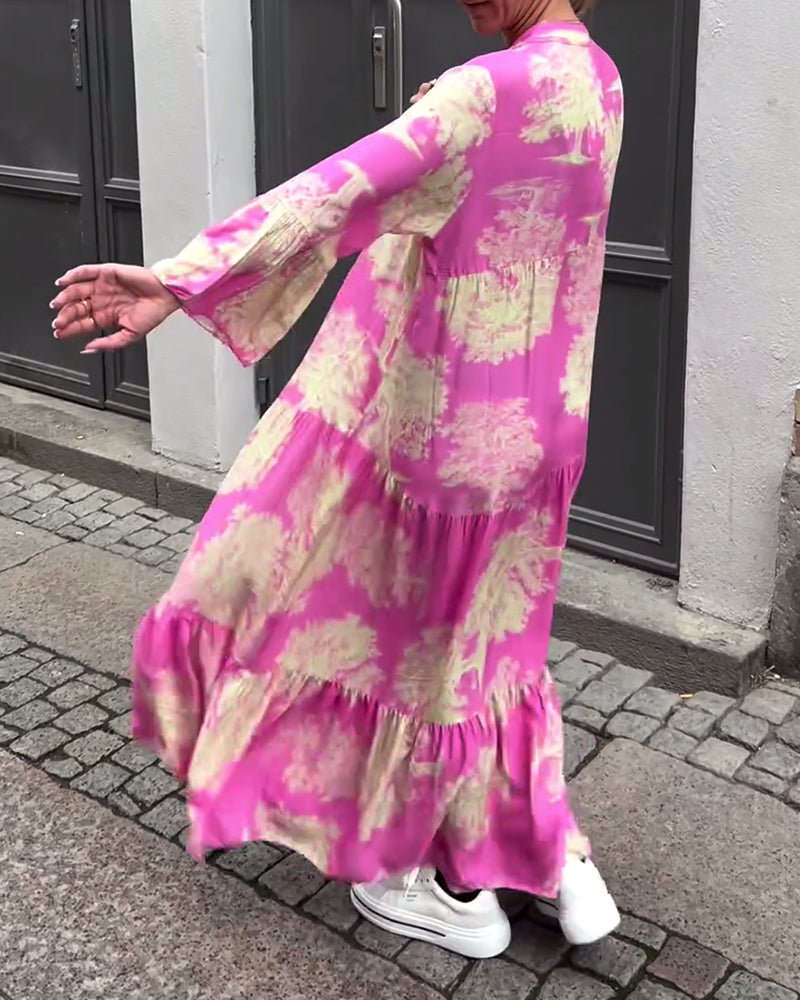 Ophelia - Böljande maxiklänning – bild 10