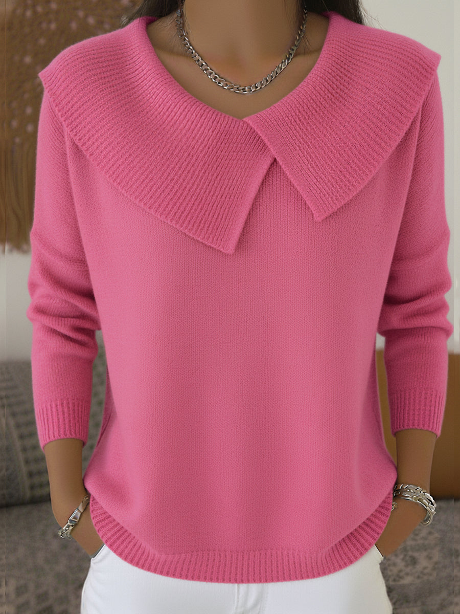 Ida | Varm pullover med hög krage – bild 2