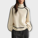 Ripeka - Elegant High-Neck Sweater
