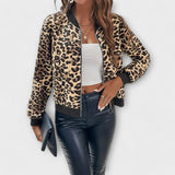 Amiria - Elegant leopardmönstrad kappa