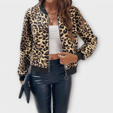 Amiria - Elegant leopardmönstrad kappa