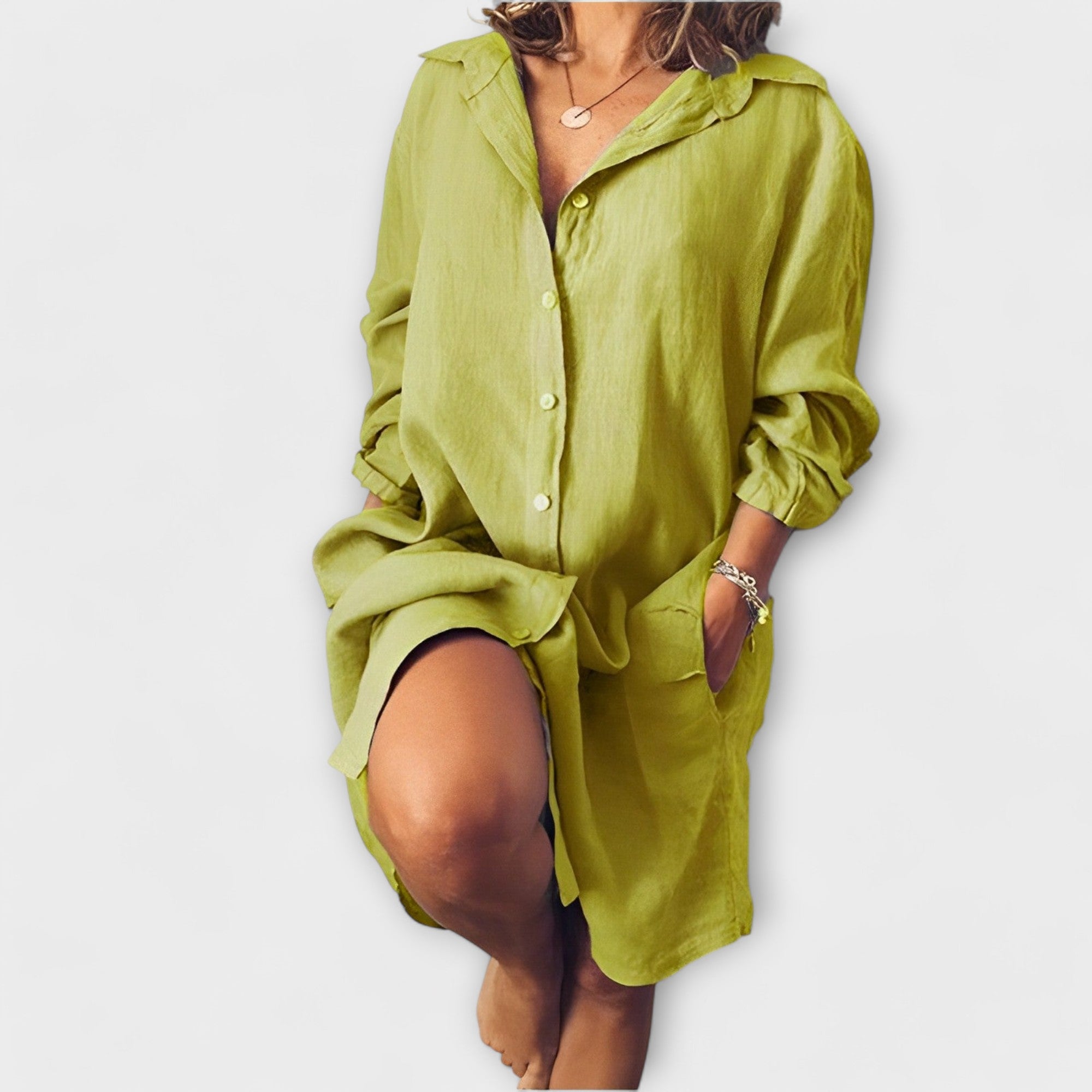 Clara - Ledig linneblus – bild 5