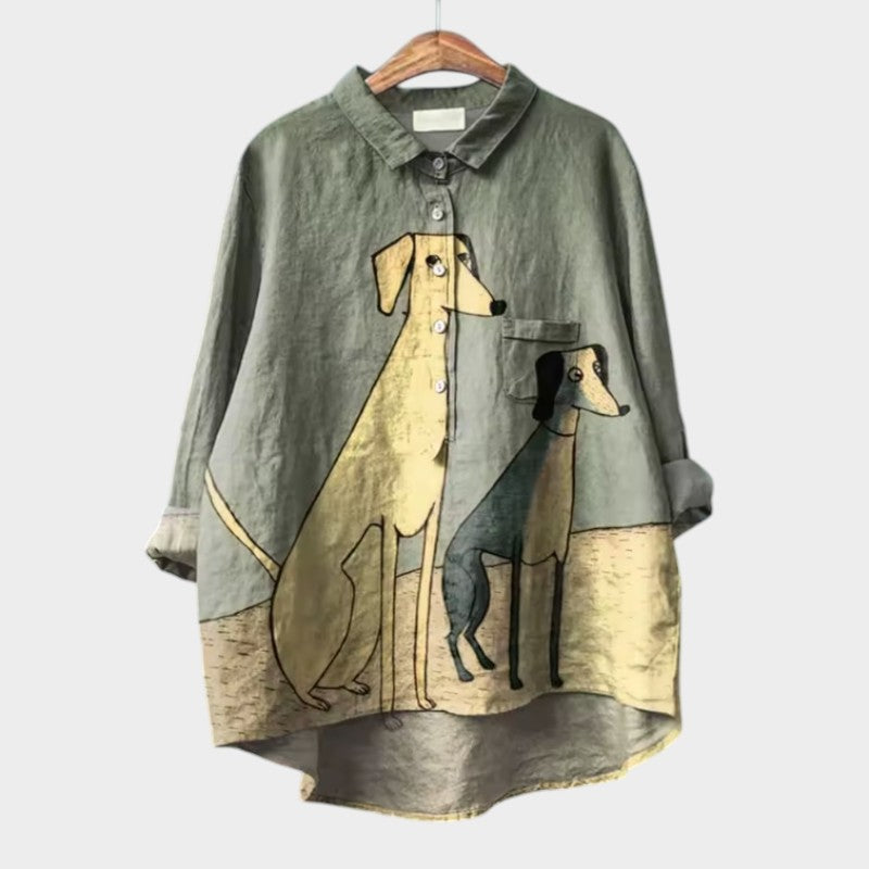 Blus i haute couture-stil – bild 3