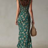 Mika | Boho Retro Maxi Dress