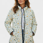 Waltraud™ | Vadderad jacka med utspridda blommor – bild 2