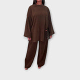 Ingrid - Ribbstickat set i plus size – bild 5