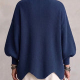 Ortensia | Oversize cardigan med guldknappar