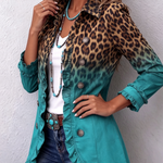 Barbara™ | Leopardmönstrad kavaj med toning – bild 2