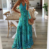 Gweneth - Ärmlös boho-klänning