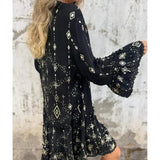 Gayle - Boho-klänning – bild 7